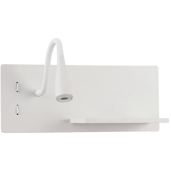Бра Crystal Lux Ra80 Lm660 3000K ELQI AP11W LED WH 4191/411
