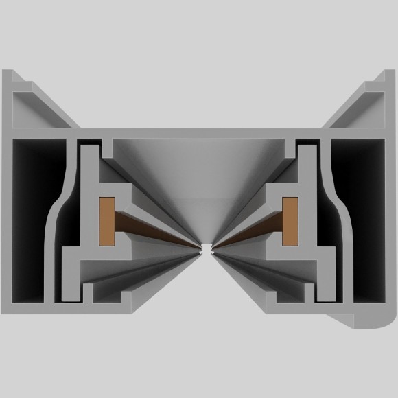 3м белый однофазный двужильный накладной шинопровод ST LUCE ST001.539.00