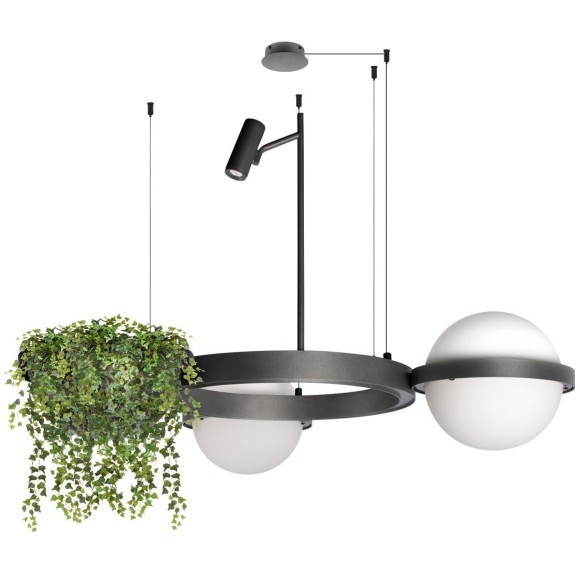 10121/2 Dark grey Подвесной светильник LOFT IT Jardin