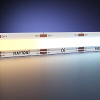 Maytoni 201125 Светодиодная MIX 2700-6500К лента 5 метров, ширина 10мм серия ULTRA COB 24V 14.4Вт/м 1400Лм/м IP20 CRI90 120° кратность резки 26мм, раб. температура -30...+60°С
