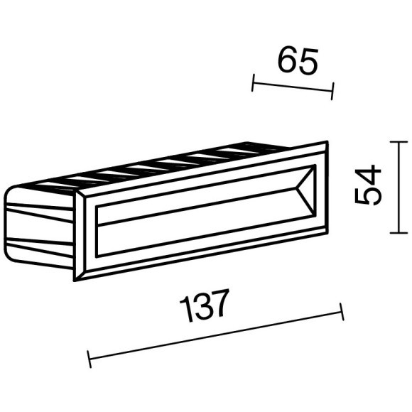 Подсветка для лестниц Outdoor O045SL-L5W3K