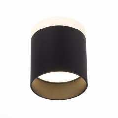 ST102.442.12 Светильник потолочный Черный LED 1*12W 4000K 936Lm Ra80 120° IP20 D100xH90 170-240V Накладные светильники ST102.442.12 Светильник потолочный Черный LED 1*12W 4000K 936Lm Ra80 120° IP20 D100xH90 170-240V Накладные светильники