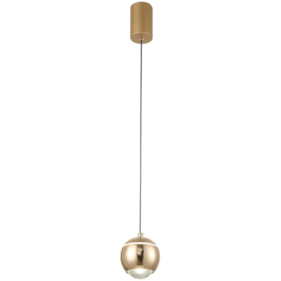 Светильник подвесной Crystal Lux CARO SP LED GOLD