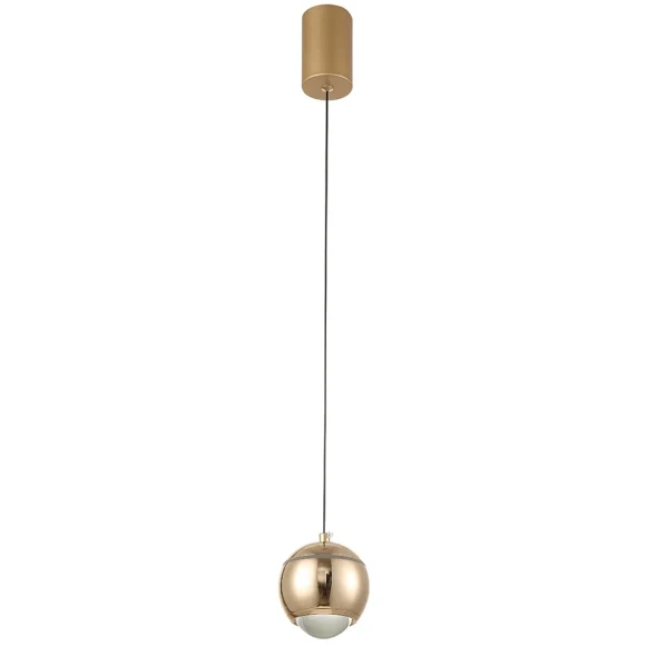 Светильник подвесной Crystal Lux CARO SP LED GOLD