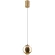 Светильник подвесной Crystal Lux CARO SP LED GOLD
