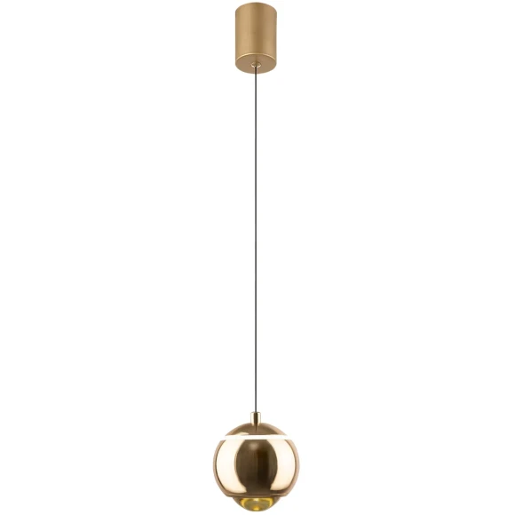 Светильник подвесной Crystal Lux CARO SP LED GOLD