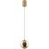 Светильник подвесной Crystal Lux CARO SP LED GOLD