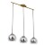 Подвесной светильник Arte Lamp A7984SP-3PB RASTABAN под лампы 3xE27 60W