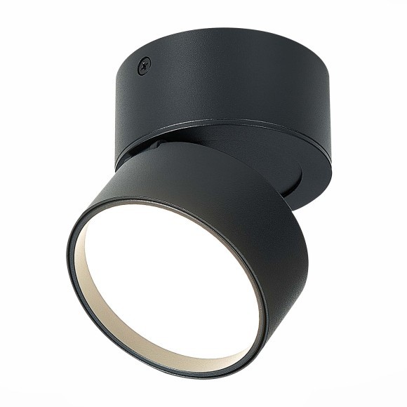 ST651.442.09 Светильник потолочный поворотный Черный LED 1*9W 4000K 720Lm Ra90 120° IP20 D85xH87 17 Накладные светильники
