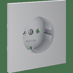 Накладка для розетки с заземлением, S70 (серый)