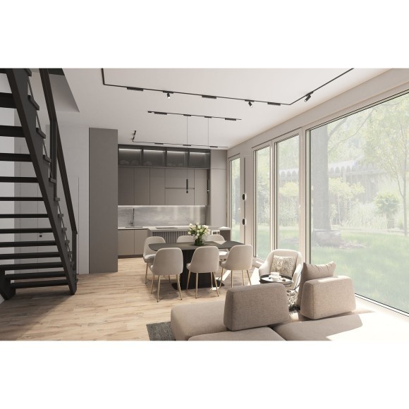 Ввод питания для шинопроводов Denkirs AIR TR5215-BK