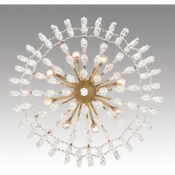 8243/8 CLASSI LN25 латунь металл/хрусталь Люстра подвесная E14 8*40W 220V KRISTINA