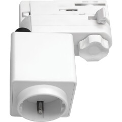 Адаптер для светильника с розеткой Shuko к треку 5030xx-R/5040xx-(F)/(R) Quattro Lightstar 594006-WSA Адаптер для светильника с розеткой Shuko к треку 5030xx-R/5040xx-(F)/(R) Quattro Lightstar 594006-WSA