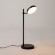 Настольная LED лампа Maytoni Fad MOD070TL-L8B3K 8Вт 3000K 420Лм 120° CRI80, матовый черный металл, металлический корпус, поворотный цилиндрический плафон, сенсорный диммер на корпусе