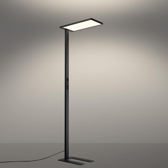 359974 LEDO NT26 000 (В 2-х КОРОБКАХ) черный Торшер светодиодный диммир. полного спектра IP20 LED 50W+50W 180-265V 4000K 6500Лм STUDI