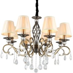 Подвесная люстра Mezzano OML-79113-08 Подвесная люстра Mezzano OML-79113-08