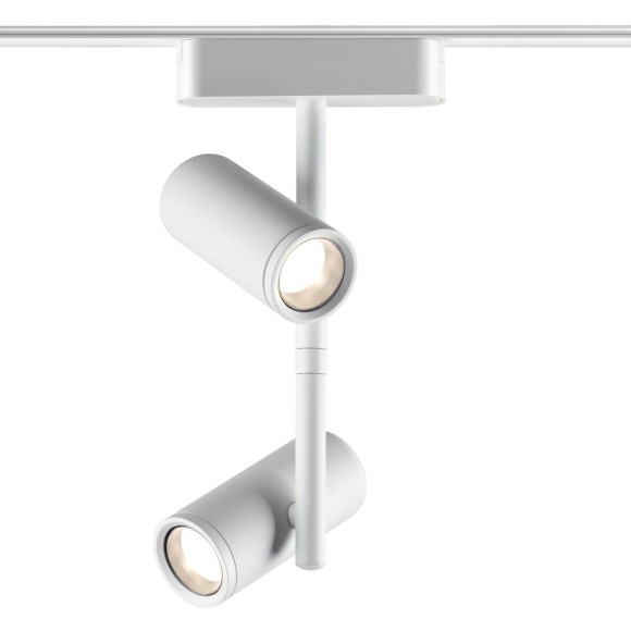 359107 Трековый магнитный светодиодный светильник Novotech SMAL 48V CRI90+ 4000К 1360Лм 24° 2*8W