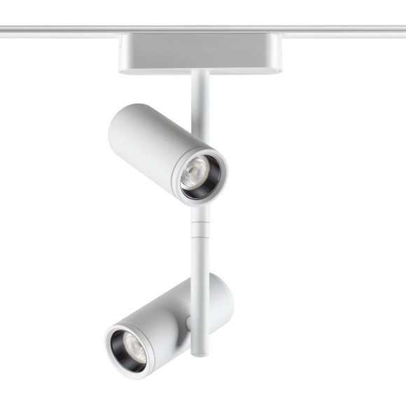 359107 Трековый магнитный светодиодный светильник Novotech SMAL 48V CRI90+ 4000К 1360Лм 24° 2*8W