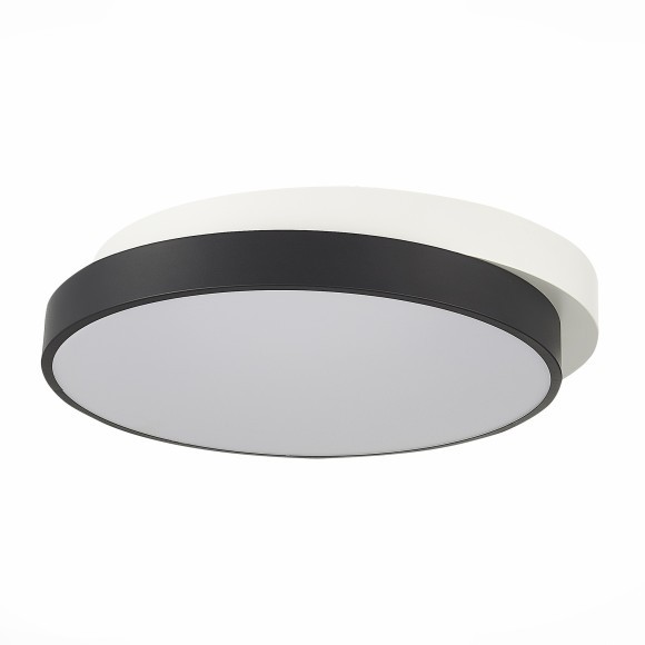 SLE200702-01 Светильник потолочный Черный, Белый/Белый LED 1*45W 3000K/4000K/6000K QVO SLE200702-01 Светильник потолочный Черный, Белый/Белый LED 1*45W 3000K/4000K/6000K QVO