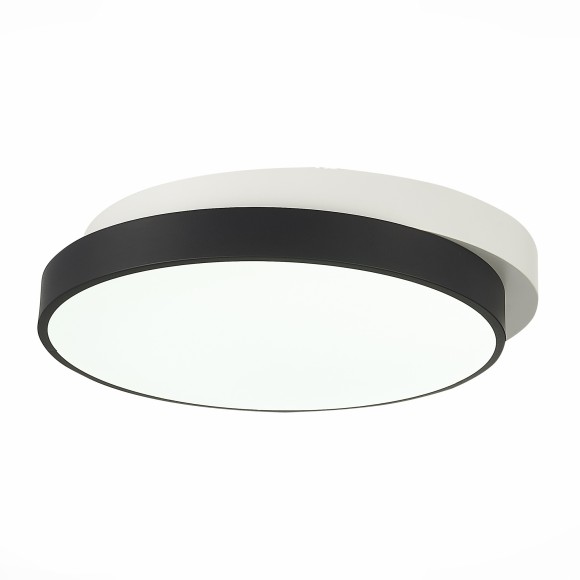 SLE200702-01 Светильник потолочный Черный, Белый/Белый LED 1*45W 3000K/4000K/6000K QVO SLE200702-01 Светильник потолочный Черный, Белый/Белый LED 1*45W 3000K/4000K/6000K QVO