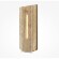 Maytoni Ventana MOD523WL-L15BG3K Светильник настенный светодиодный, основание из натурального камня (травертин), металл латунь, стекло прозрачное LED 15Вт 3000K 750Лм CRI90 120° IP20 220В