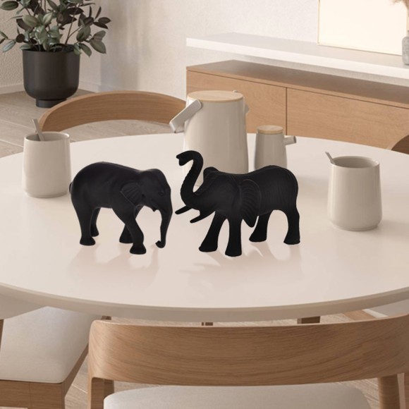 427171 JABONGA Статуэтка Слон L215, B110, H150, алюминий, черный