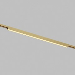 Трековый светодиодный линейный светильник Denkirs SHINE LINEAR ZigBee DK5952-SB 48V 20Вт 2700–6000K IP20 сатинированная латунь