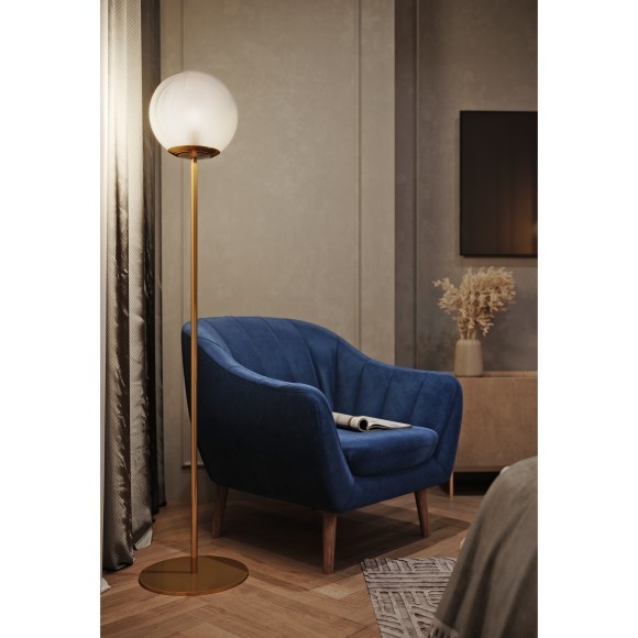 SL1190.223.01 Подвес ST-Luce Золотистый/Прозрачно-белый E27 1*60W CASSIUS