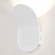 SY7227 LUSSOLE ГУЛФ белое настенное бра, LED 5 Вт, 4000 К, 450 Лм, IP20, металлический корпус, 100×100×190 мм