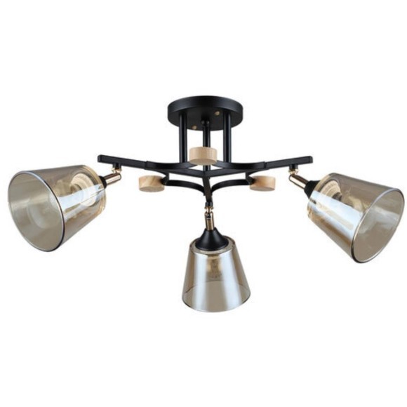 Потолочная люстра Arte Lamp GLASSY A5078PL-3BK