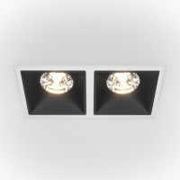 Встраиваемый светильник Maytoni DL043-02-15W3K-SQ-WB Alfa LED светодиодный 2xLED 30W