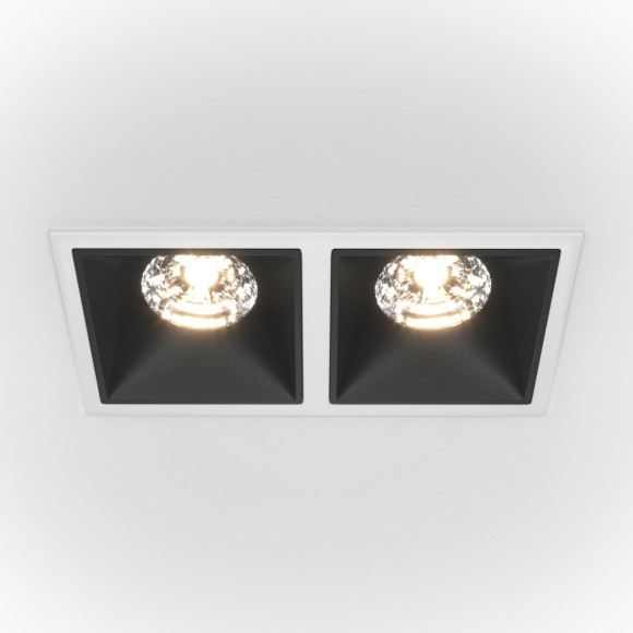 Встраиваемый светильник Maytoni DL043-02-15W3K-SQ-WB Alfa LED светодиодный 2xLED 30W