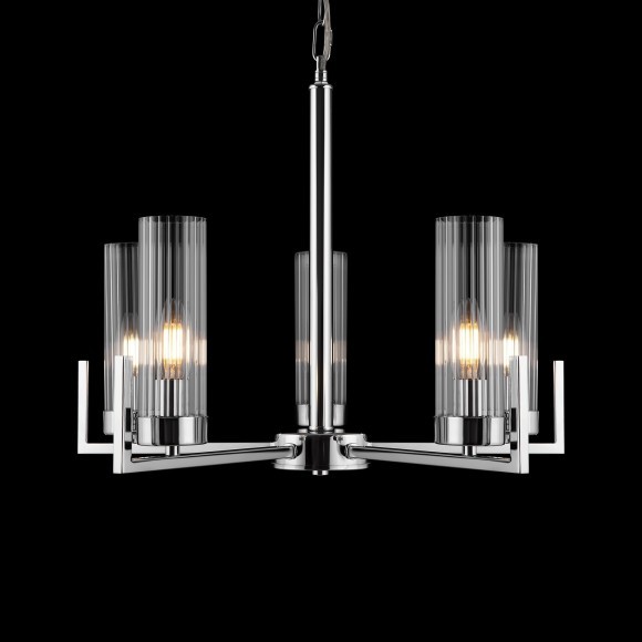 Люстра подвесная Freya FR5214PL-05CH Adeline под лампы 5xE14 60W