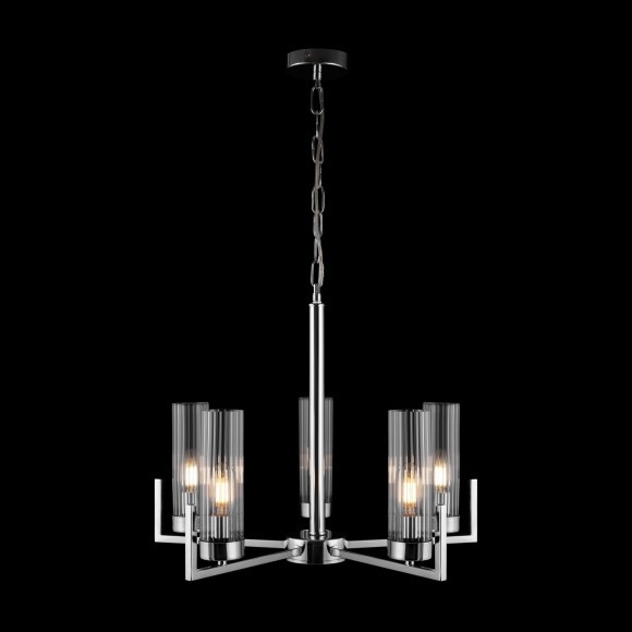 Люстра подвесная Freya FR5214PL-05CH Adeline под лампы 5xE14 60W