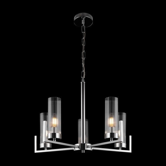 Люстра подвесная Freya FR5214PL-05CH Adeline под лампы 5xE14 60W