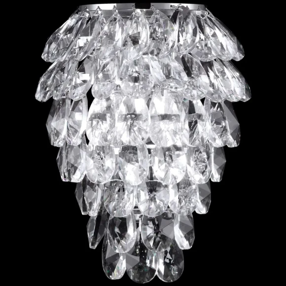 Бра Crystal Lux CHARME AP3 CHROME/TRANSPARENT