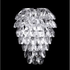 Бра Crystal Lux CHARME AP3 CHROME/TRANSPARENT Бра Crystal Lux CHARME AP3 CHROME/TRANSPARENT