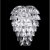 Бра Crystal Lux CHARME AP3 CHROME/TRANSPARENT