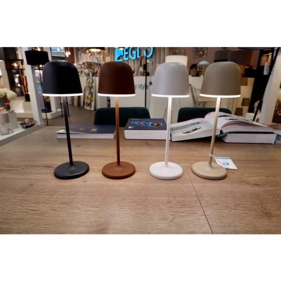 900457 Аккум. настол. лампа сенсорн. MANNERA, 2,2W(LED), ?110, H340, осн.?110, IP54, алюм.,сталь, черный/пластик, белый 900457 Аккум. настол. лампа сенсорн. MANNERA, 2,2W(LED), ?110, H340, осн.?110, IP54, алюм.,сталь, черный/пластик, белый