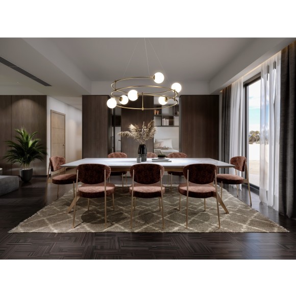 Подвесной светильник кольцом Maytoni MOD317PL-06G Balance под лампы 6xG9 40W