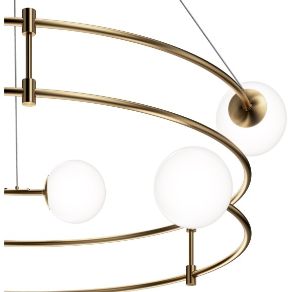 Подвесной светильник кольцом Maytoni MOD317PL-06G Balance под лампы 6xG9 40W