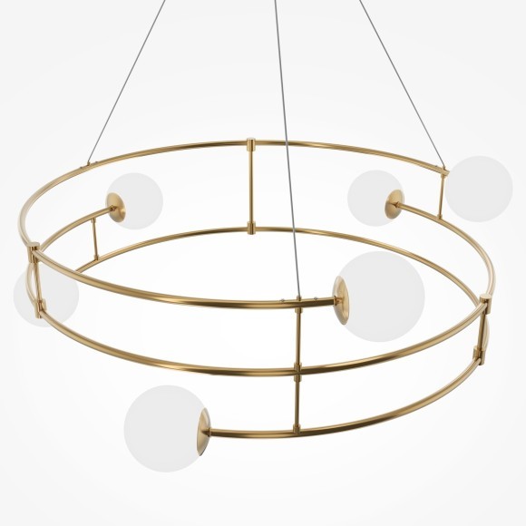 Подвесной светильник кольцом Maytoni MOD317PL-06G Balance под лампы 6xG9 40W