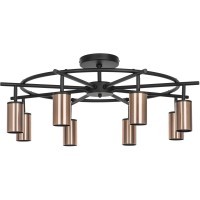 Люстра на штанге Lightstar LR718308 Rullo под лампы 8xGU10 400W