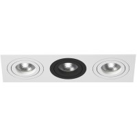 Встраиваемый светильник Lightstar i536060706 Intero 16 под лампы 3xGU10 150W