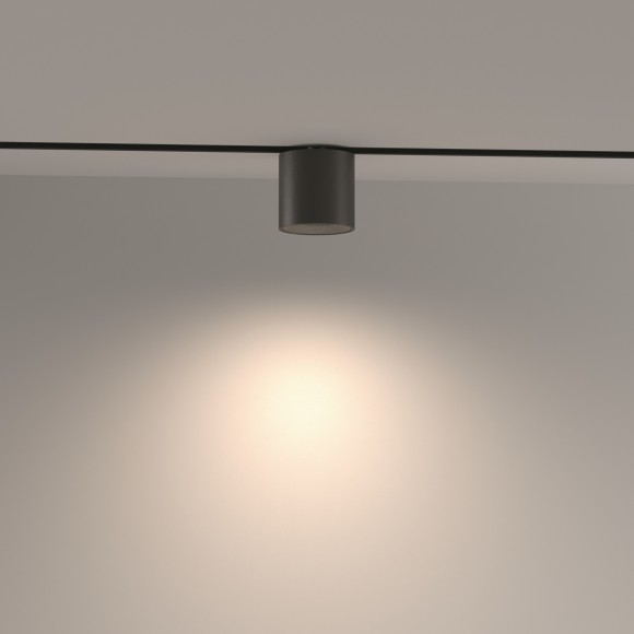 TR132-4-7W-DS-B Трековый магнитный SMART (App, Bluetooth Mesh, Алиса) светодиодный светильник Maytoni Exility CRI90+ 2700-6000К 360Лм 50° 7Вт