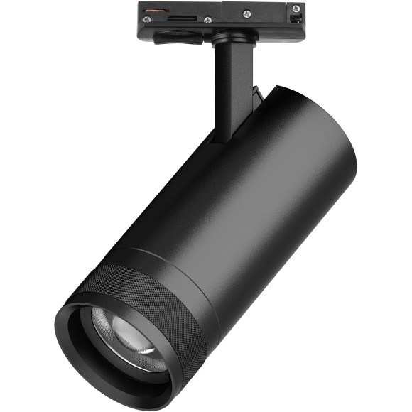 Однофазный двужильный трековый спот 20W 1400LM 2700;4000;6000К 20-55 град Canno Pro Lightstar C4207SS