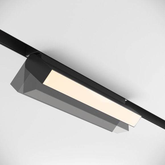 TR013-2-20W3K-B Трековый магнитный светодиодный светильник Maytoni Gravity CRI90+ 3000К 1500Лм 120° 20Вт