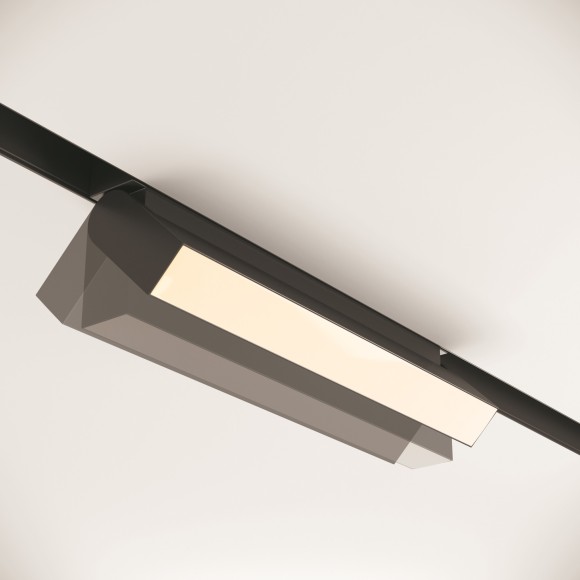 TR013-2-20W3K-B Трековый магнитный светодиодный светильник Maytoni Gravity CRI90+ 3000К 1500Лм 120° 20Вт