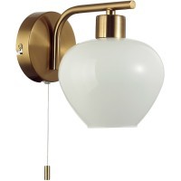 Бра с выключателем Е14 1*40W Lumion CARMELA 8278/1W