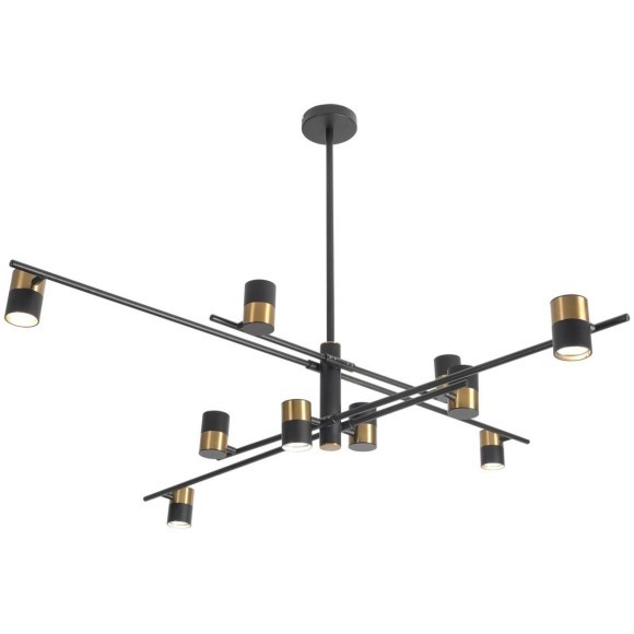 Люстра потолочная Lussole LSP-8377 GILBERT IP21 под лампы 10xGU10 500W